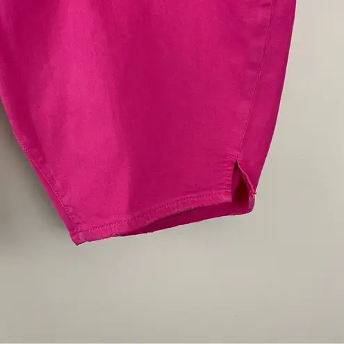 Slink Jeans Pink Curvy Stretch Longer length Bermuda Shorts womens plus 22 new Size 22W