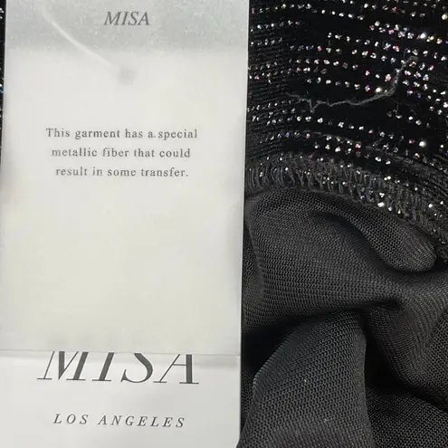 MISA Los Angeles Ekat Knit Skirt in Rainbow Astral Dusted, Size Small - NWT