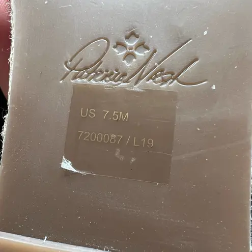 Patricia Nash Elena Gold Metallic Slip On Espadrille Shoes Size 7.5