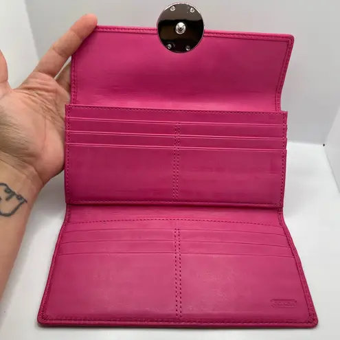 Coach  Alexandra Slim Envelope Pink Wallet - Image 6