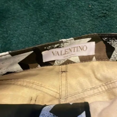 Valentino Garavani Valentino Denim Star Print Shorts size 4