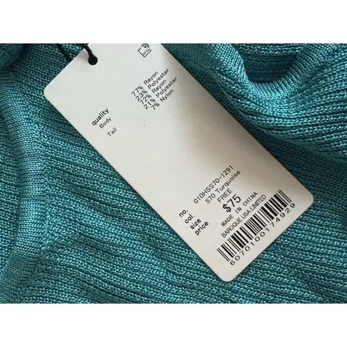 Moussy Glitter Knit Cami Green Size undefined