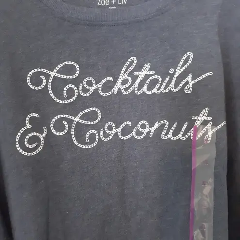 Zoe & Liv Extra Large Graphic Sweatshirt Long Sleeve