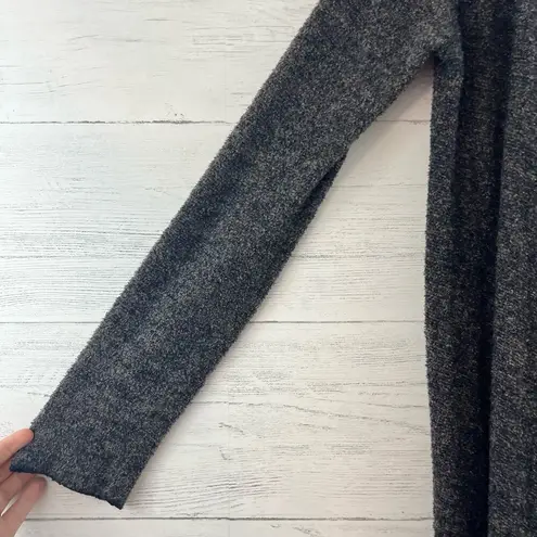 Barefoot Dreams Heather Black Bamboo Open Front Leggings Size S/M