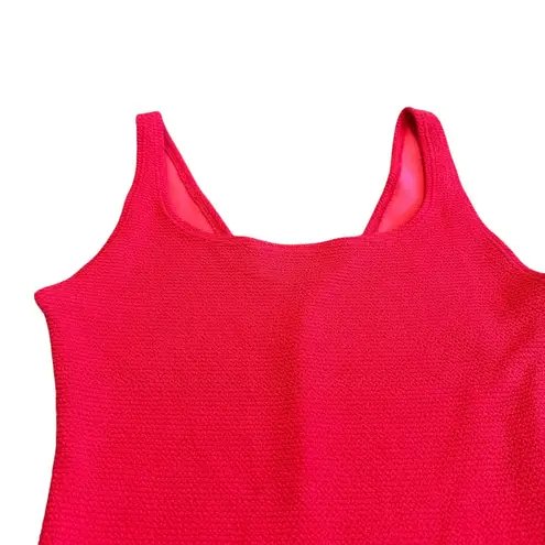 Booty By Brabants Booty by Brabrants Red Ribbed Stretch Mini Dress Athleisure Tennis Size XS