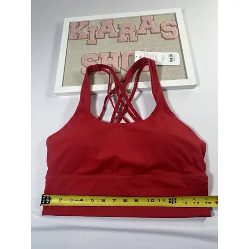 CRZ Yoga NWT Butterluxe Womens Bra Strappy Medium Padded Crop Tank Top XL - Image 2