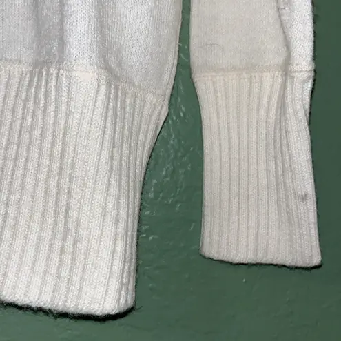 Vintage Cheer Letterman’s Sweater E College Sports Team E Green V Neck sweater Size M