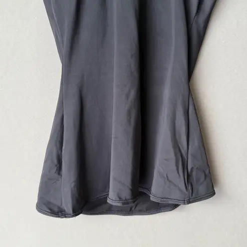 Assets sz M black deep plunge shaping tank top Size M
