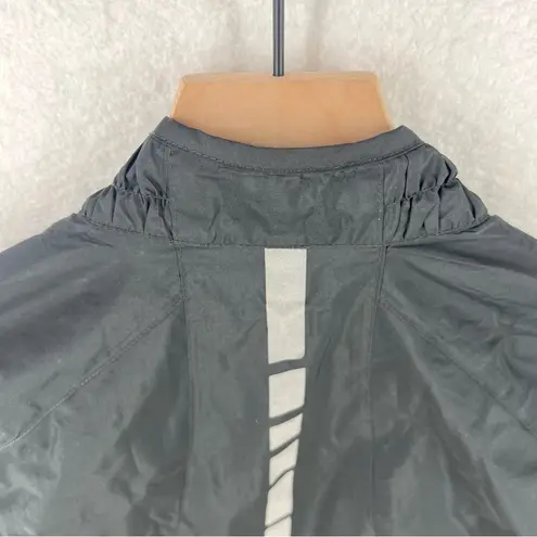 TYR Womens Alliance Windbreaker Black Wind & Water Resistant Full Zip Jacket Size XS