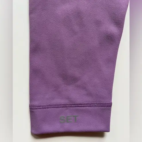 Set Active Luxform Purple High Rise Leggings -Size Large