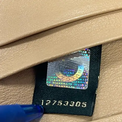 BVLGARI Calf Leather Trifold Wallet - Sand - Preowned