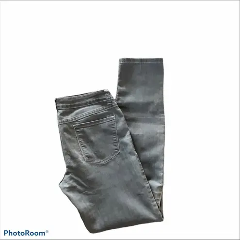 prAna Faded Gray Soft Stretch Skinny Jean 6X31 Casual Fall Fashion