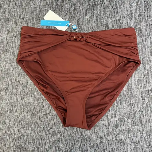 Bleu Rod Beattie Bleu by Rod Beattie Women’s Twisted High Waist Bikini Bottoms