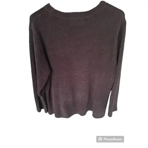 Soft As A Grape Women’s ‎ Black Sweater - Image 2