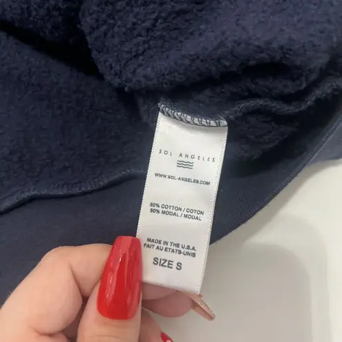 Sol Angeles Sz Small Coastal Waves Zip Hoodie Napa , CA