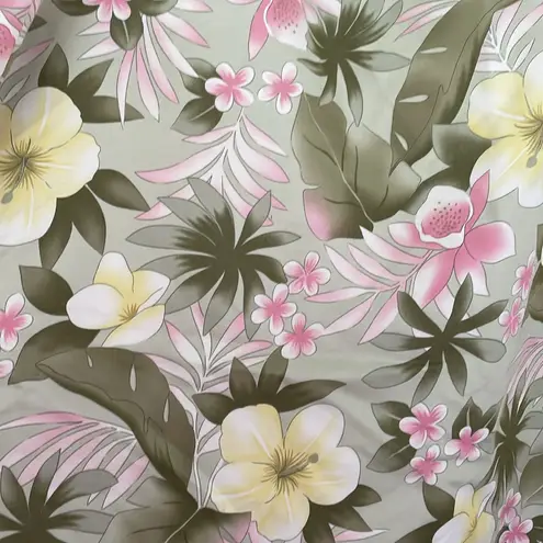 Pendleton Women’s Silk Blend Hibiscus Floral Maxi Skirt Side Zipper Size 22W