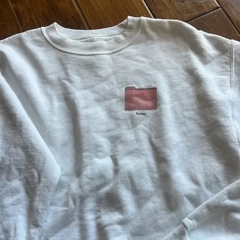 Hanes Nude file crewneck