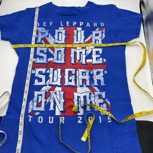 Tultex NWOT DEF LEPPARD POUR SOME SURGAR ON ME T SHIRT BY