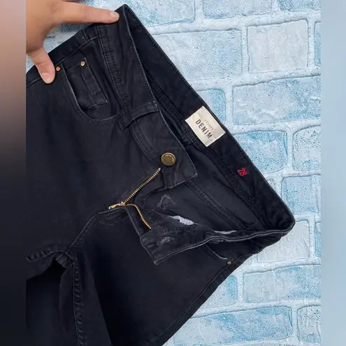 Sézane Sezane black cropped jeans size 28