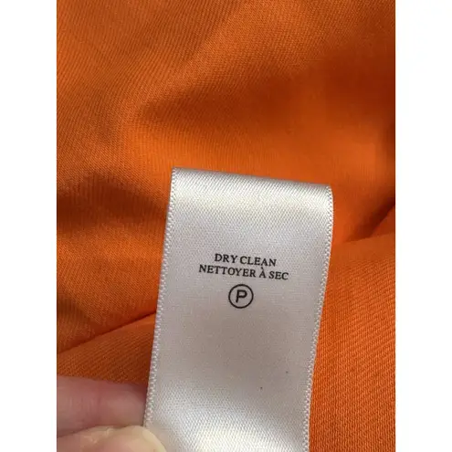 ALC Frank A.L.C. Kennedy Trouser Pants Clementine Orange Straight Leg Slacks NEW Size 00