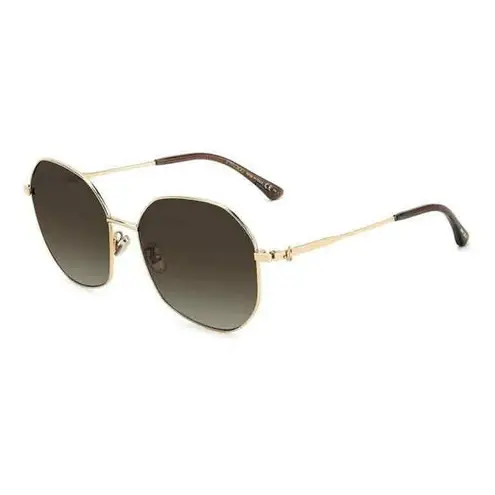 Jimmy Choo NWT Gold Squared Sunglasses