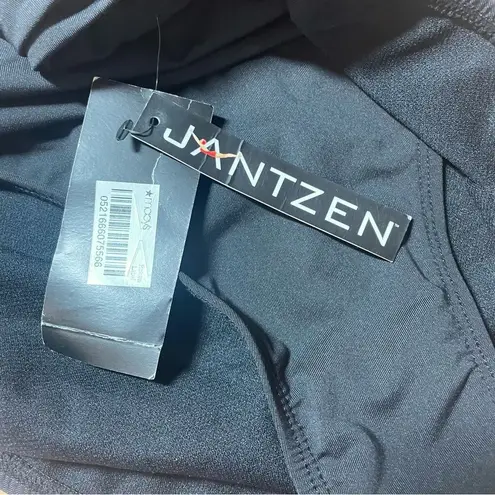 Jantzen NWT Vintage Black Ruched Waistband Bikini Bottom Womens Size 16 | XL NEW