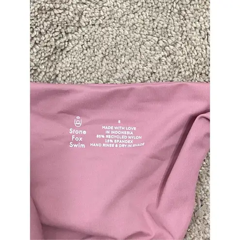 Stone Fox Swim New. June bikini Bottom. Small.