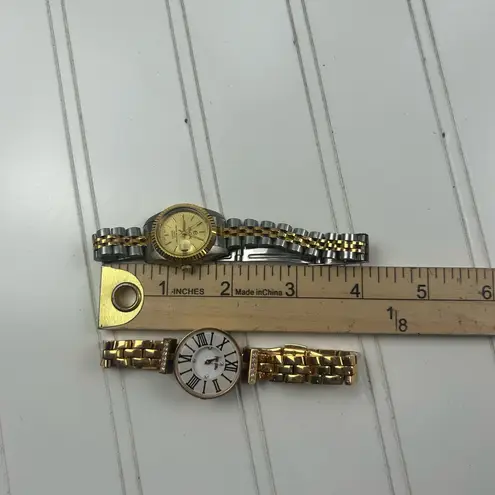 Folli Follie, Rumours, Centurion, Elon Womenโs Watch Bundle (Set of 4) Gold