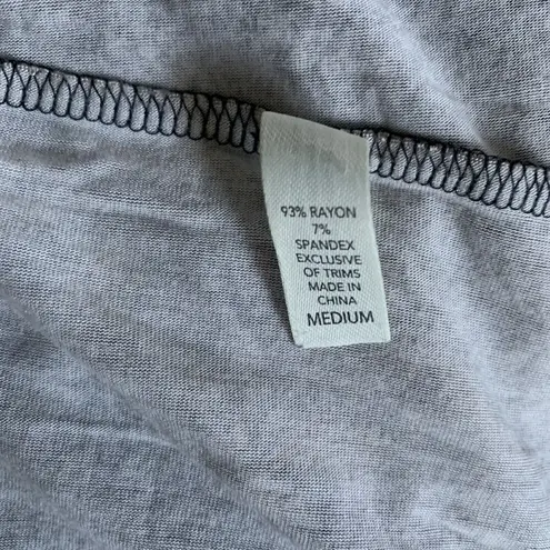 Soma Womens Size Medium Multicolor Paisley Print Cowl Neck Stretch A-Line Dress