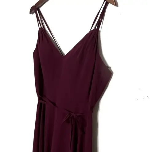 Marchesa Notte Valentia Gown Women’s Size 8 Burgundy A