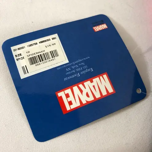 Marvel Womens Spiderman Flip Flop Sandals US 10