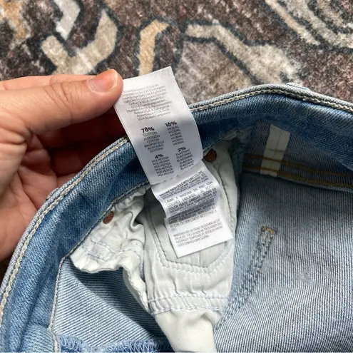 Mother the insider crop step fray limited edition jeans Blue Size 27