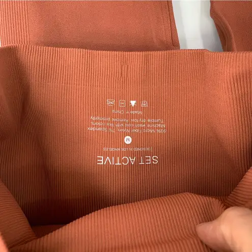 Set Active Scluptflex Leggings, Box Cut & One Shoulder Sports Bras Spritz M/S/S