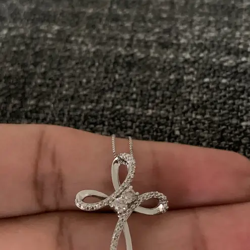 10kt Gold Cross with 10k Box Chain