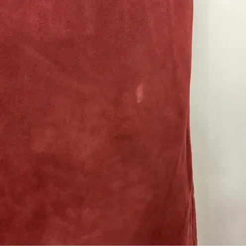 Maison Scotch La Femme Selon Marie Goat Suede Beaded Shirt Size P’tite