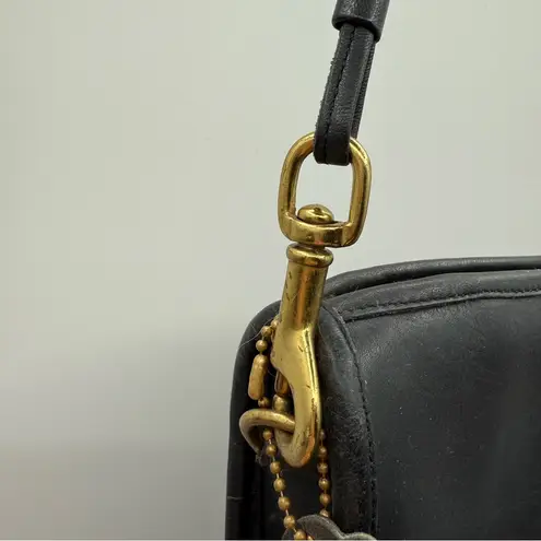 Coach Vintage Bonnie Cashin Era Convertible Black Crossbody Wristlet Bag