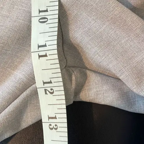 Scarlett 2 pc Vintage Suit. Woman’s Size 5/6 Light Gray. Embroidery on Jacket