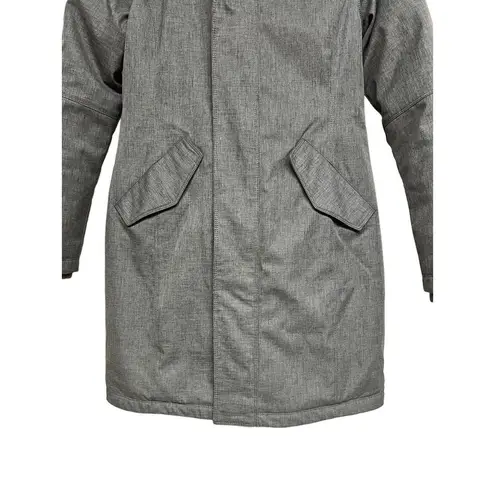 Babaton Aritza Oskar Parka Jacket Faux Fur Lined Down Fill Charcoal Women’s XS