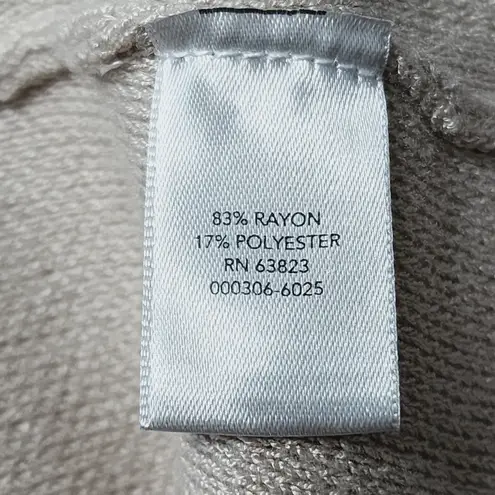 Christopher & Banks pastel neutral colorblock flyaway cardigan size large