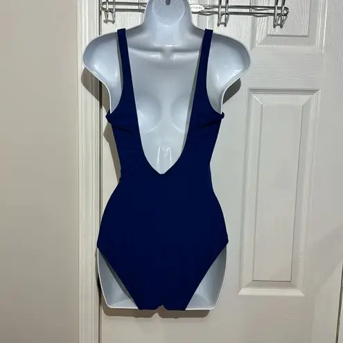 Gottex NWOT royal blue one piece jewel swimsuit size 10