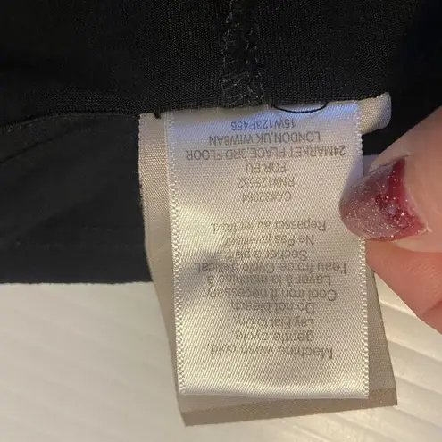 Anthropologie Dolan Loren Left Coast Collection Black Shift Dress Size Small