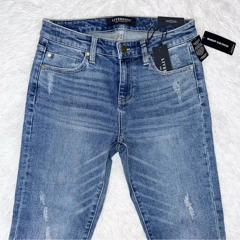 Liverpool The Marley Girlfriend Distressed Jeans 4/27 Amston NWT