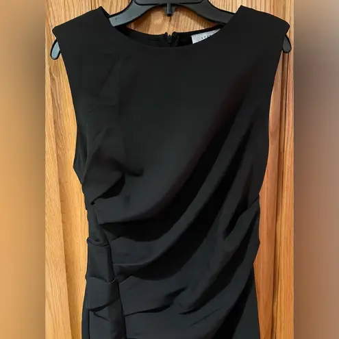 Lush Clothing Lush Black Side Ruched Sleeveless Bodycon Cocktail Mini Dress Size Small