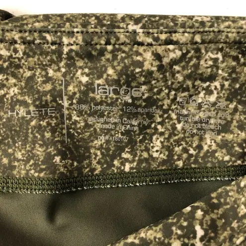 Hylete Womens Cropped Leggings Athletic Spotted L