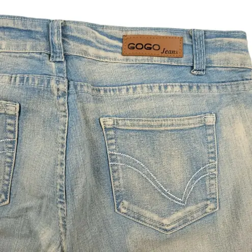 Gogo Jeans Gogo Jean Blue Skinny Jeans Junior Size 11 (32x30) EUC