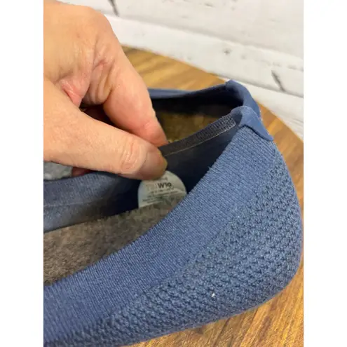 Allbirds Women's Navy Wool Flats Size 10