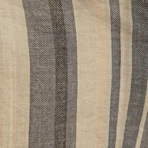 Michael Stars 💕💕 Vita Midi Long Sleeve Shirt Dress ~ Blue White Pink Striped XS