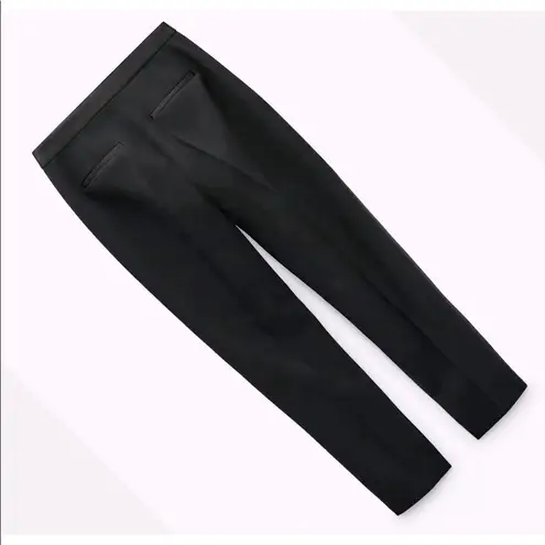 ZARA  MID-WAIST SKINNY TUXEDO TROUSERS PANT BLACK NEW