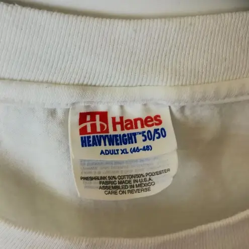 Jail & Bail March Of Dimes T Shirt 1996 Vintage 90s White Large L Graphic Tee