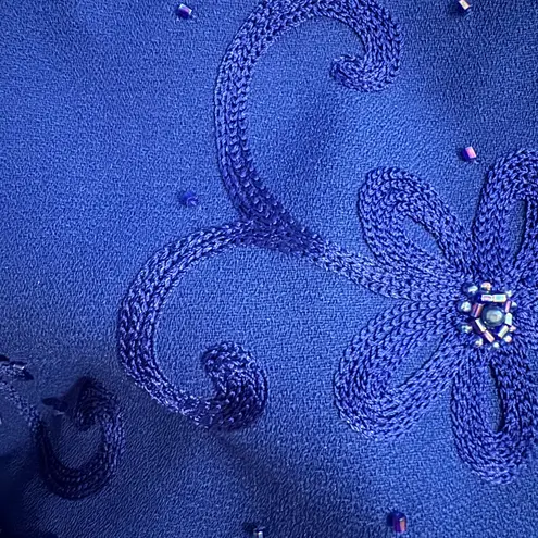 R & M Richards by Karen Kwong NEW Blue Wedding Party Dress Size 14